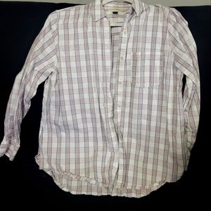 Button up paid shirt